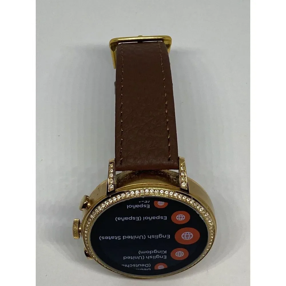 Fossil Gen 4 Authentic Digital Dial Smart Watch Custom Band FTW6011 AB579